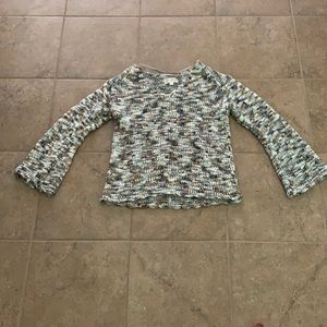 Idyllwind Knit Bell-Sleeve Sweater